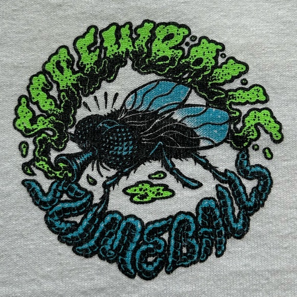 Santa Cruz slime balls printed T-shirt, used good condition - Picture 3 of 8